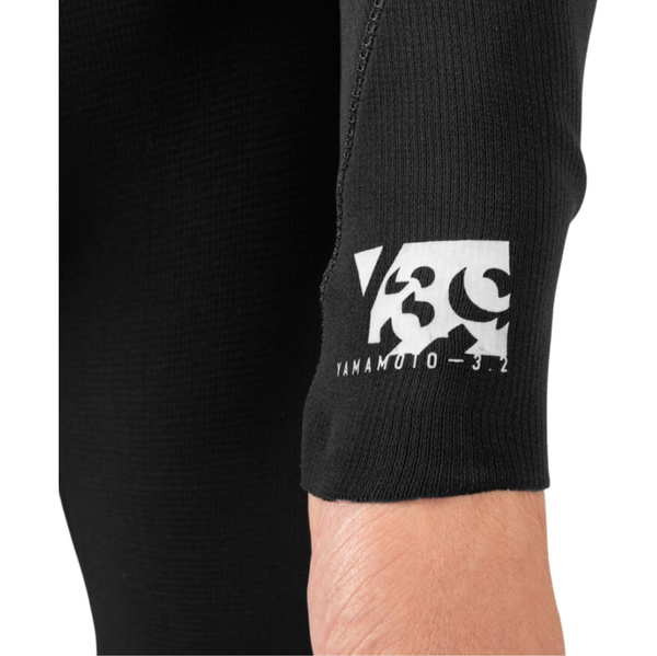 2024 Gul Da Uomo Y39 Yamamoto 3/2mm Chest Zip Muta YM1201-C1 - Black / Ripstop